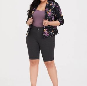 NWOT Torrid Ponte Dress Bermuda Shorts